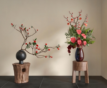 Wabi-sabi Style Flower Arrangement-ID:854078056
