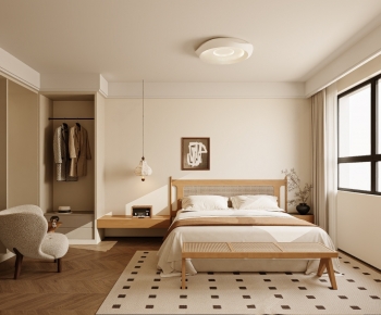 Japanese Style Bedroom-ID:506551031