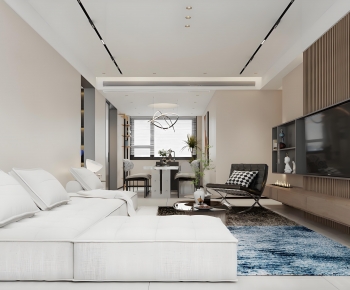 Modern A Living Room-ID:528390441