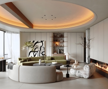 Modern A Living Room-ID:335528993