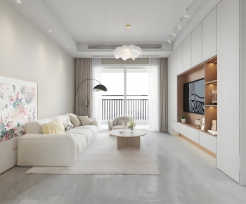 Modern A Living Room-ID:386202104