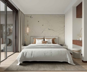 New Chinese Style Bedroom-ID:815485004