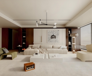 Modern A Living Room-ID:606523999