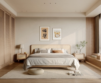 Japanese Style Bedroom-ID:736023909