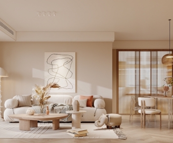 Modern A Living Room-ID:613168001