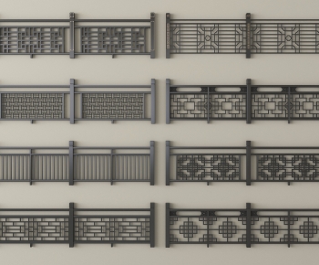 New Chinese Style Guardrail-ID:690510333
