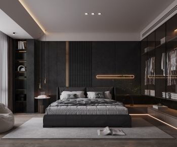 Modern Bedroom-ID:728667021