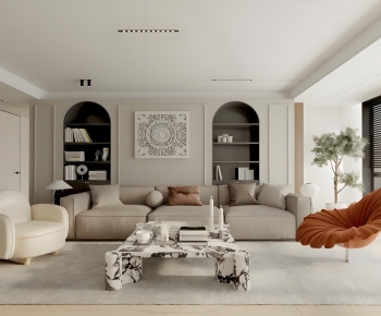 Modern A Living Room-ID:559998042