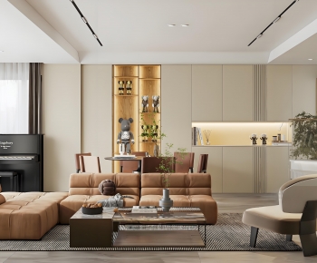 Modern A Living Room-ID:773716937