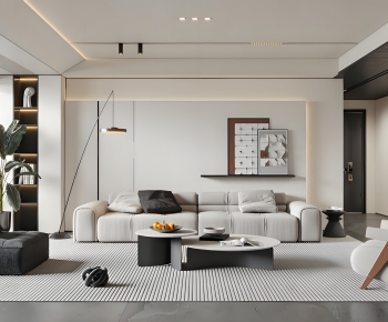 Modern A Living Room-ID:554076918