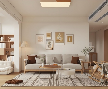 Modern A Living Room-ID:713340047