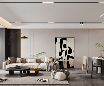 Modern A Living Room-ID:105937966