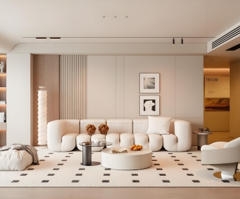 Modern A Living Room-ID:770569093