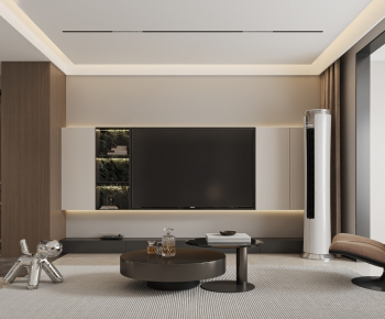 Modern A Living Room-ID:674541007