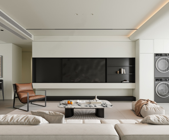 Modern A Living Room-ID:439836982