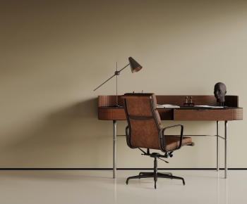 Modern Computer Desk And Chair-ID:465589052