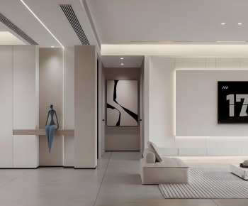 Modern A Living Room-ID:838809973