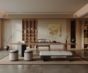 New Chinese Style Tea House-ID:544065959