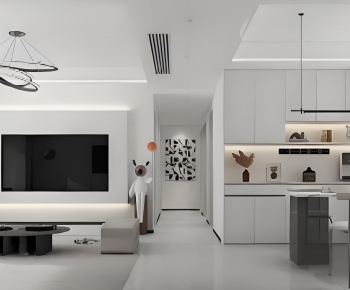 Modern A Living Room-ID:257052907