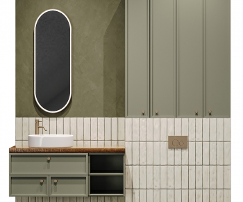 Modern Bathroom Cabinet-ID:559626101