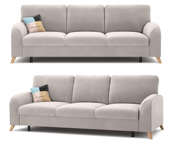 Modern Three-seat Sofa-ID:560477976