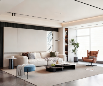 Modern A Living Room-ID:912102949