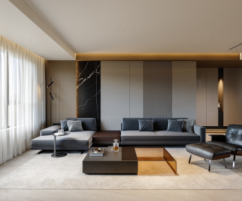 Modern A Living Room-ID:770327095