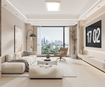 Modern A Living Room-ID:218070036