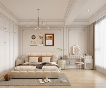 French Style Bedroom-ID:463504085