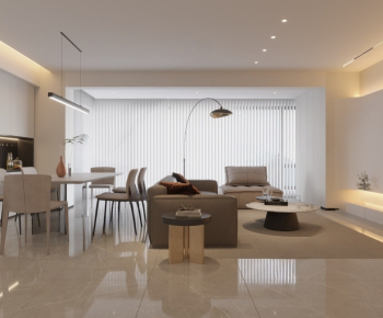 Modern A Living Room-ID:979563001