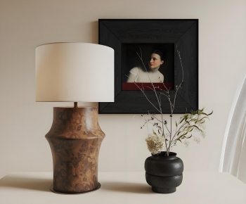 Wabi-sabi Style Table Lamp-ID:862019063