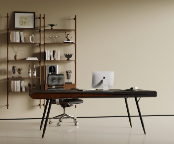Modern Office Desk And Chair-ID:110152012