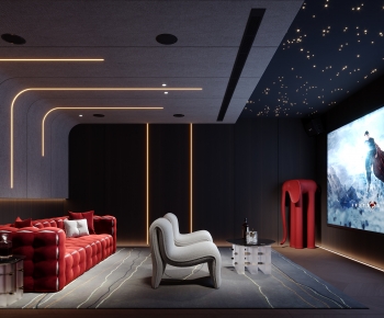 Modern Audiovisual Room-ID:997525931