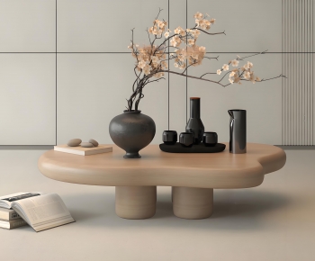 Wabi-sabi Style Coffee Table-ID:303426035