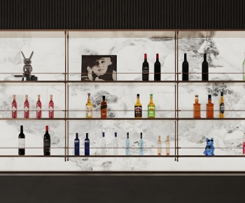 Modern Wine Rack-ID:897898916