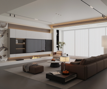 Modern A Living Room-ID:942670114