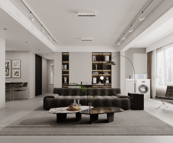 Modern A Living Room-ID:108130067