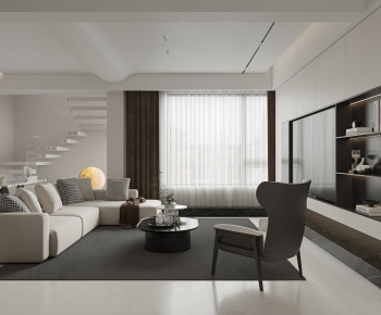 Modern A Living Room-ID:271966936