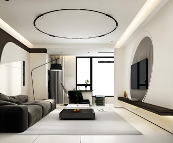 Modern A Living Room-ID:485425952