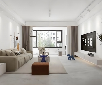 Modern A Living Room-ID:131289967