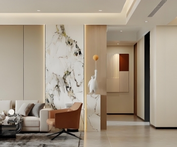 Modern A Living Room-ID:791121969