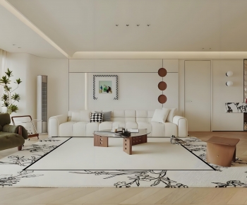 Modern A Living Room-ID:966839088