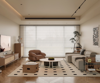 Modern A Living Room-ID:525768043