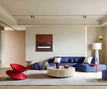 Modern A Living Room-ID:409541177