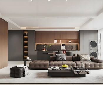 Modern A Living Room-ID:977216012
