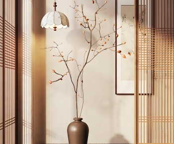 New Chinese Style Ground Green Plant Potted Plants-ID:482034924