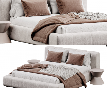 Modern Double Bed-ID:564761271