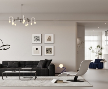 Modern A Living Room-ID:229577067