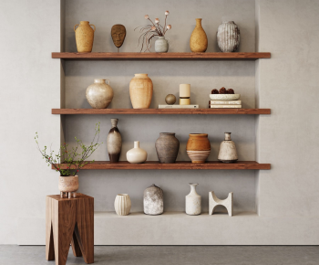 Wabi-sabi Style Clay Pot-ID:433180096