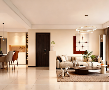 Modern A Living Room-ID:757162091